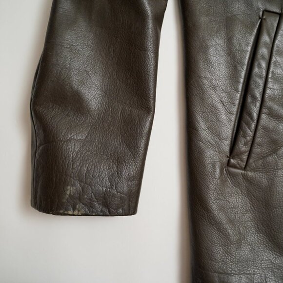 Vintage BOSS By Hugo Boss "Caris" Leather Jacket - Picture 7 of 16